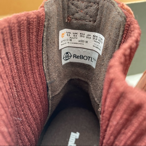 Womens Timberland Wedge Ankle Boots - Picture 4 of 6